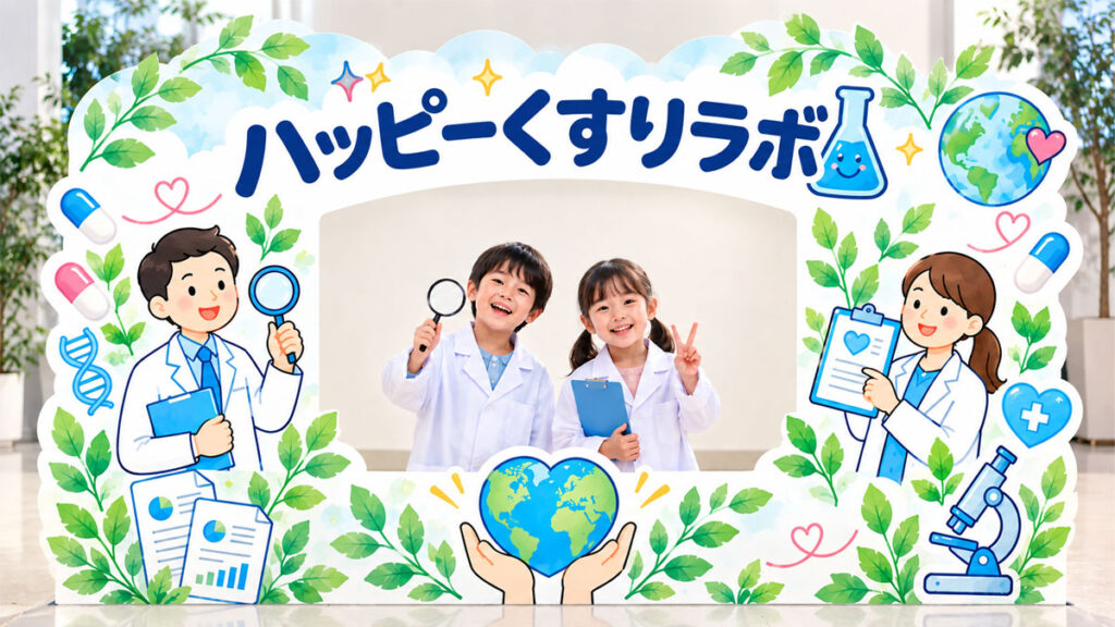 【体験ブース】ハッピーくすりラボ presented by アイロムグループ｜HAPPY EARTH FESTA 2026
